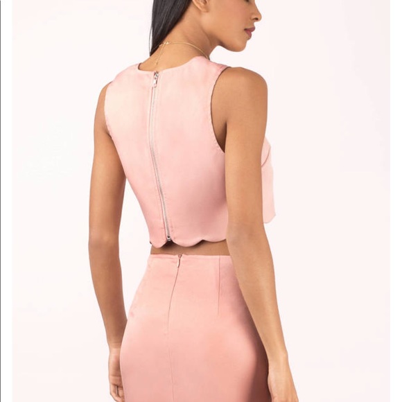 TOBI GETTING WAVY ROSE BODYCON SET - Picture 7 of 7